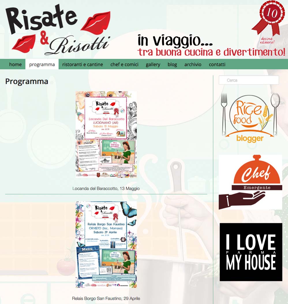 risate e risotti - programma
